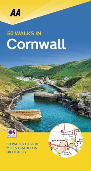 Cover for Aa Publishing · 50 Walks in Cornwall - AA 50 Walks (Pocketbok) [4 New edition] (2019)