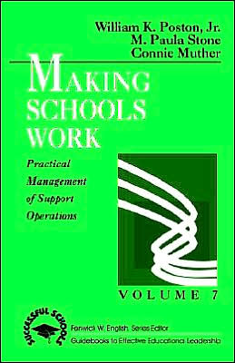 Cover for Poston, William K., Jr. · Making Schools Work - Successful Schools (Paperback Book) (1992)