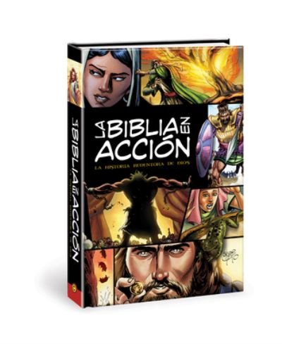 Cover for Sergio Cariello · La Biblia En Acci?n: The Action Bible-Spanish Edition - Action Bible (Hardcover Book) (2018)