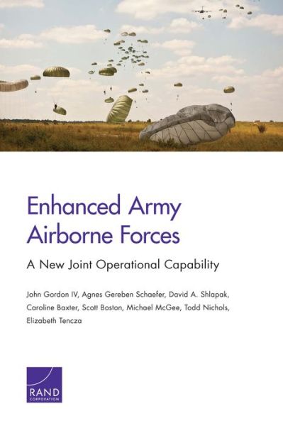 Cover for John Gordon · Enhanced Army Airborne Forces: A New Joint Operational Capability (Paperback Book) (2014)