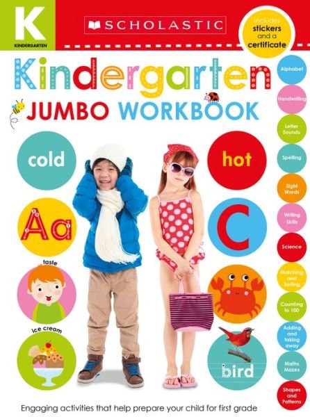 Cover for Scholastic · Kindergarten Jumbo Workbook: Scholastic Early Learners (Jumbo Workbook) - Scholastic Early Learners (Paperback Book) (2018)