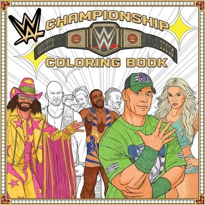 Cover for Buzzpop · Wwe: The Official Championship Coloring Book (Essential Gift for Fans) (Paperback Book) (2021)