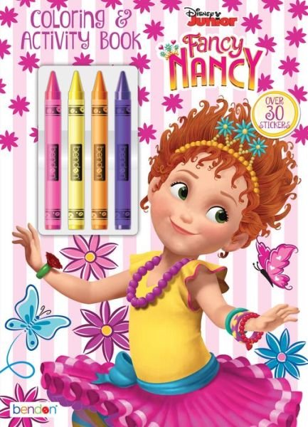 Cover for Disney Junior · Fancy Nancy Coloring &amp; Activity Book (Bok) (2018)