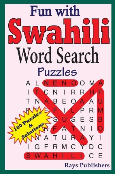 Cover for Rays Publishers · Fun with Swahili - Word Search Puzzles (Paperback Book) (2014)