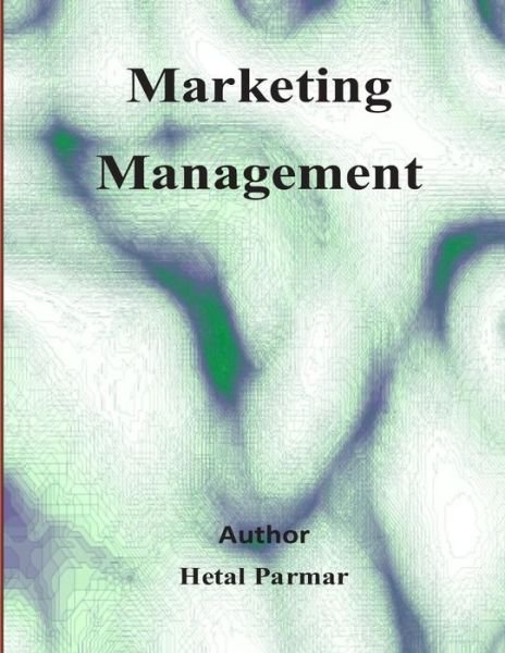 Cover for Hetal Parmar · Marketing Management (Pocketbok) (2015)
