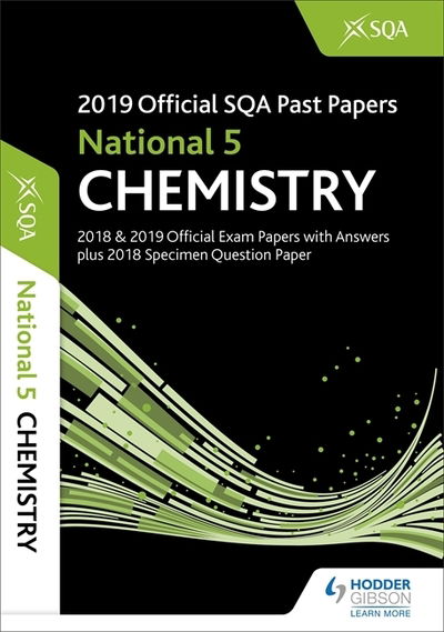 Cover for Sqa · 2019 Official SQA Past Papers: National 5 Chemistry (Pocketbok) (2019)