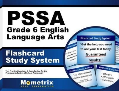 Cover for PSSA Exam Secrets Test Prep Team · PSSA Grade 6 English Language Arts Flashcard Study System : PSSA Test Practice Questions &amp; Exam Review for the Pennsylvania System of School Assessment (Paperback Book) (2023)