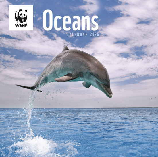 WWF Oceans Square Wall Calendar 2025 - Carousel Calendars - Książki - Carousel Calendars - 9781529841169 - 23 sierpnia 2024