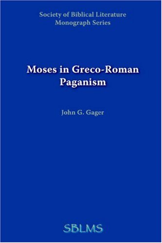 Cover for John G. Gager · Moses in Greco-roman Paganism (Paperback Book) (1972)