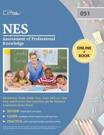 Cover for Cirrus Teacher Certification Exam Team · NES Assessment of Professional Knowledge Elementary Study Guide 2019-2020 (Paperback Book) (2018)