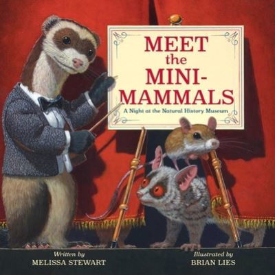 Cover for Melissa Stewart · Meet the Mini-Mammals : A Night at the Natural History Museum (Hardcover Book) (2025)