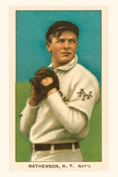 Cover for Found Image Press · Vintage Journal Early Baseball Card, Christy Mathewson (Book) (2022)