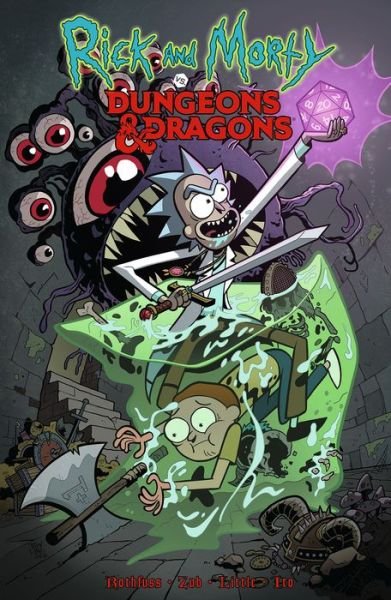 Cover for Patrick Rothfuss · Rick and Morty vs. Dungeons &amp; Dragons (Pocketbok) (2019)