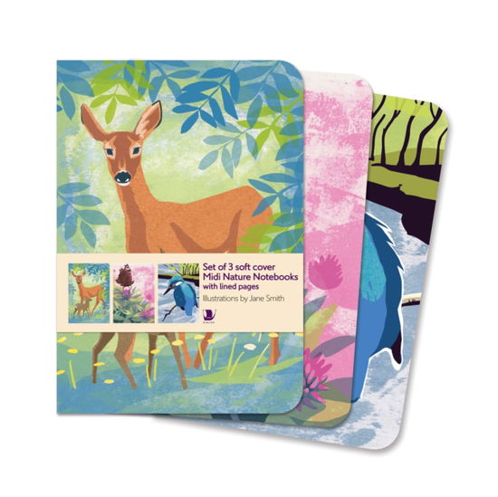 Nature Notebooks Midi Set: Set of 3 - - Books - Birlinn General - 9781780279169 - October 17, 2024