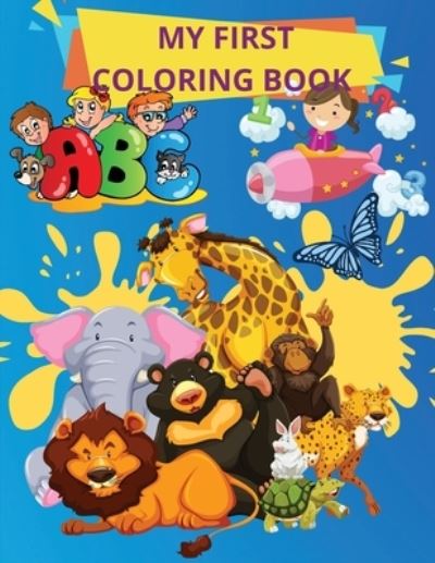 Cover for Melinda Read · My First Coloring Book (Paperback Book) (2021)