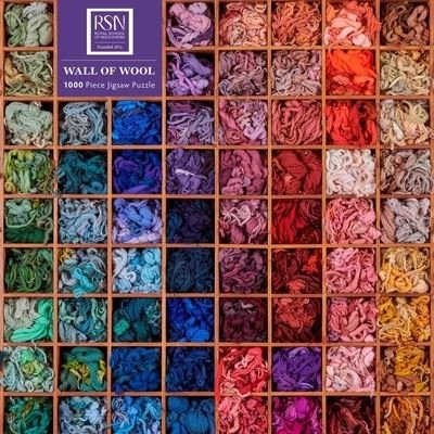 Adult Jigsaw Puzzle: Royal School of Needlework: Wall of Wool: 1000-piece Jigsaw Puzzles - 1000-piece Jigsaw Puzzles -  - Brädspel - Flame Tree Publishing - 9781804173169 - 21 februari 2023