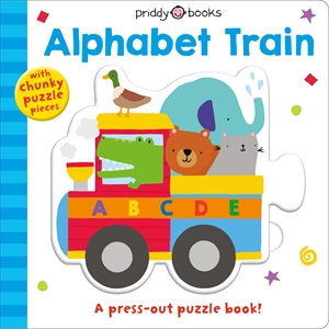 Cover for Roger Priddy · Alphabet Train - Puzzle &amp; Play (Board book) (2020)