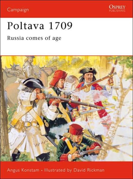 Cover for Angus Konstam · Poltava 1709: Russia comes of age - Campaign (Paperback Book) (1994)