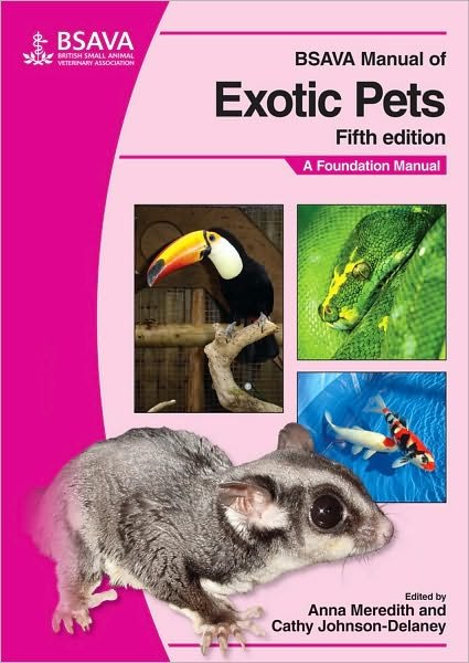 Cover for CJ Delaney · BSAVA Manual of Exotic Pets - BSAVA British Small Animal Veterinary Association (Pocketbok) (2010)