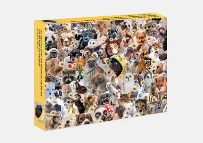 This Jigsaw is Literally Just Pictures of Cute Animals That Will Make You Feel Better: 500 piece jigsaw puzzle - Smith Street Books - Gesellschaftsspiele - Smith Street Books - 9781922417169 - 1. April 2021