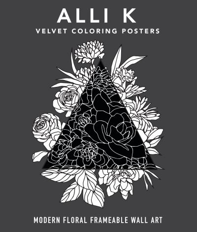 Cover for Alli Koch · Modern Velvet Coloring Prints: A Box Set of Frameable Wall Art (Paperback Book) (2020)