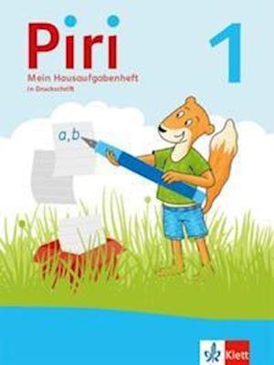 Cover for Klett Ernst /Schulbuch · Piri 1-4. Paket Hausaufgabenheft in Druckschrift (5er-Paket) Klasse 1 (Pocketbok) (2022)