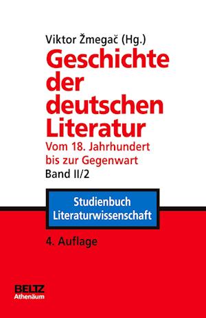 Cover for Viktor Zmegac · Geschichte der deutschen Literatur Band II/2 (Paperback Book) (2009)