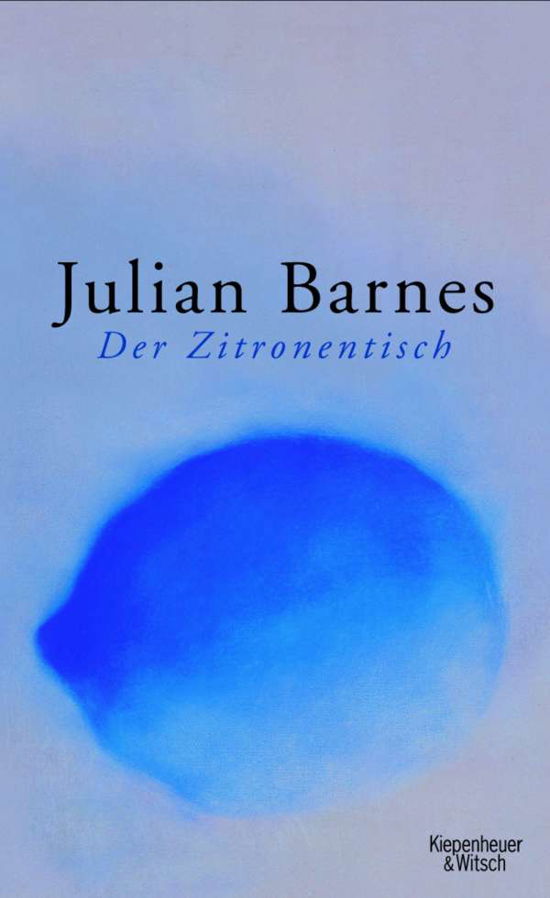 Cover for J. Barnes · Zitronentisch (Book)