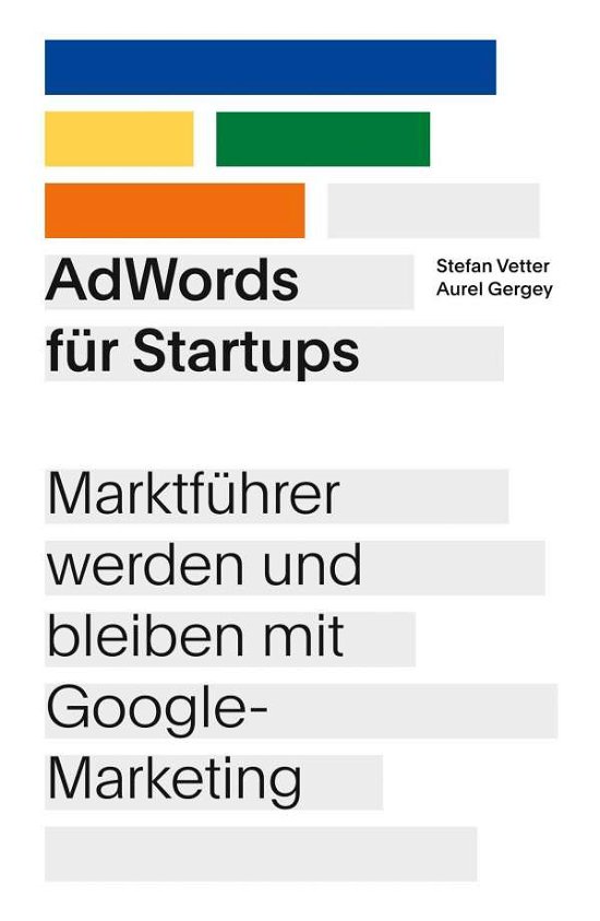Cover for Gergey · AdWords für Startups (Book) (2017)