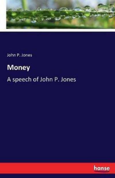 Cover for Jones · Money (Buch) (2017)
