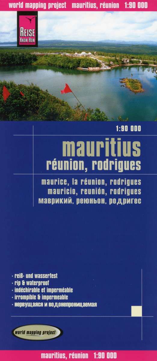 Cover for Reise Know-How · Mauritius &amp; Reunion &amp; Rodrigues (Landkart) (2015)