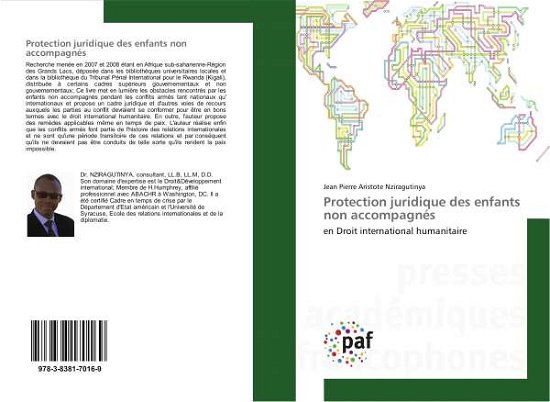 Cover for Nziragutinya · Protection juridique des e (Bog)
