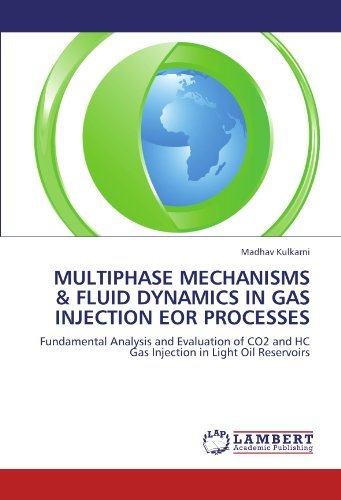 Cover for Madhav Kulkarni · Multiphase Mechanisms &amp; Fluid Dynamics in Gas Injection Eor Processes: Fundamental Analysis and Evaluation of Co2 and Hc Gas Injection in Light Oil Reservoirs (Taschenbuch) (2011)