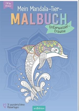 Cover for Mein Mandala-tier-malbuch · Unterwasser (Bok)