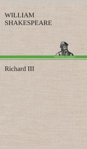 Cover for William Shakespeare · Richard III (Hardcover Book) [German edition] (2013)