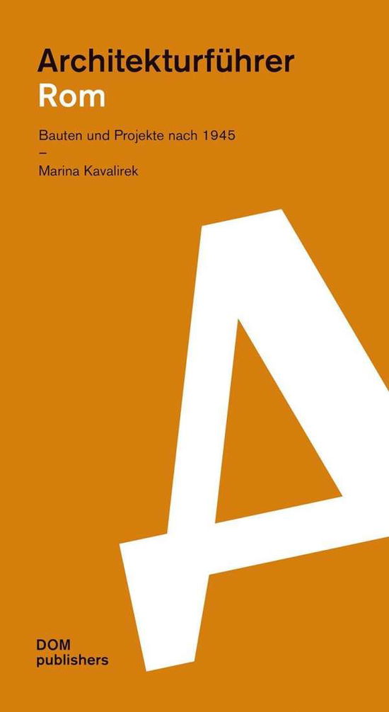 Cover for Marina Kavalirek · Architekturführer Rom (Paperback Book) (2016)