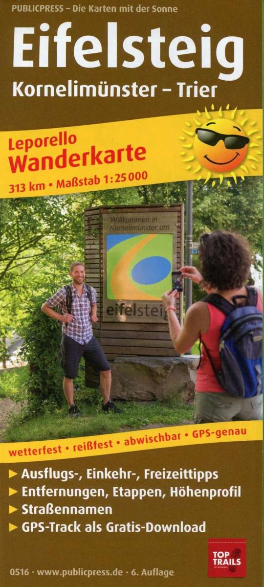 Cover for Publicpress · PublicPress Wanderk. Eifelsteig (Bog)