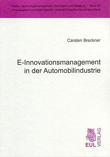Cover for Carsten Breckner · E-Innovationsmanagement in der Automobilindustrie (Paperback Book) (2004)