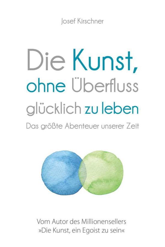 Cover for Kirschner · Die Kunst, ohne Überfluss glü (Book)