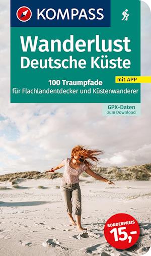 Cover for KOMPASS Wanderlust Deutsche Küste (Book) (2023)