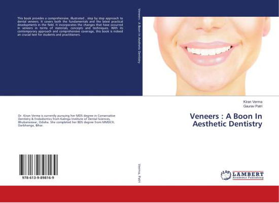 Cover for Verma · Veneers : A Boon In Aesthetic Den (Bog)