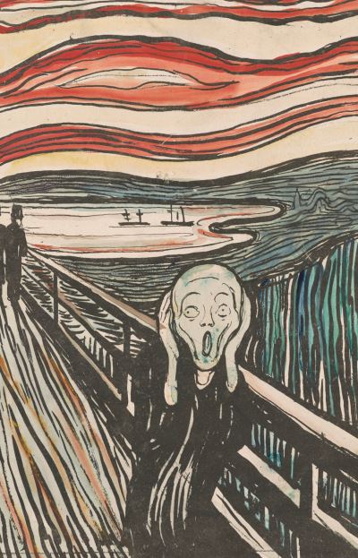 Cover for Patricia G. Berman · Edvard Munch: The Scream (Hardcover Book) (2024)