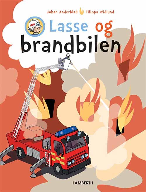 Cover for Johan Anderblad · Lasse og brandbilen (Bound Book) [1er édition] (2017)