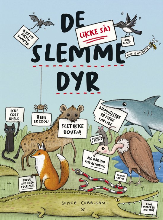 Cover for Sophie Corrigan · De (ikke så) slemme dyr (Indbundet Bog) [1. udgave] (2022)