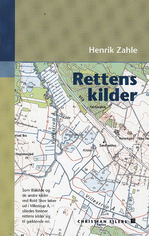 Cover for Henrik Zahle · Rettens kilder (Poketbok) [1:a utgåva] (1999)