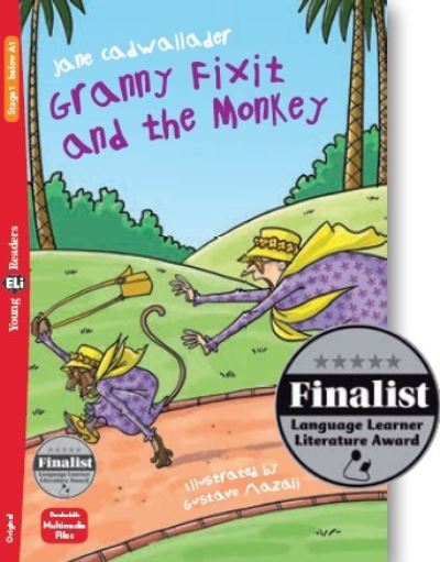 Cover for Jane Cadwallader · Young ELI Readers - English: Granny Fixit and the Monkey + downloadable multimed (Paperback Book) (2021)