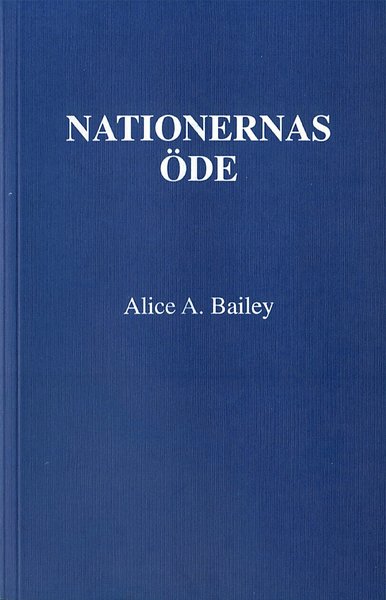 Cover for Alice A Bailey · Nationernas öde (Paperback Book) (1995)