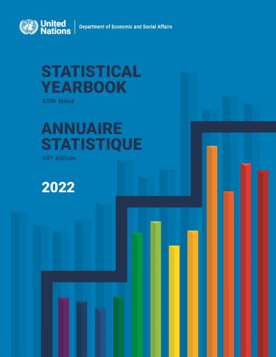 Cover for United Nations: Department of Economic and Social Affairs: Statistics Division · Statistical yearbook 2022 (Hardcover Book) (2022)