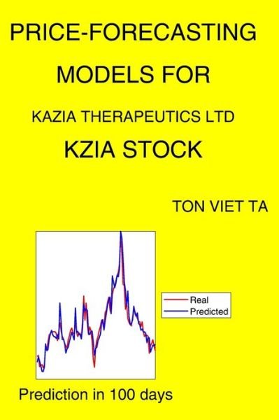 Cover for Ton Viet Ta · Price-Forecasting Models for Kazia Therapeutics Ltd KZIA Stock (Paperback Book) (2021)