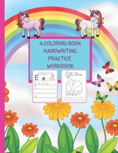 Cover for Dorota Kowalska · A Coloring Book Handwriting Practice Workbook (Paperback Book) (2020)